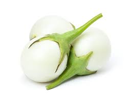 Aubergines Blanches